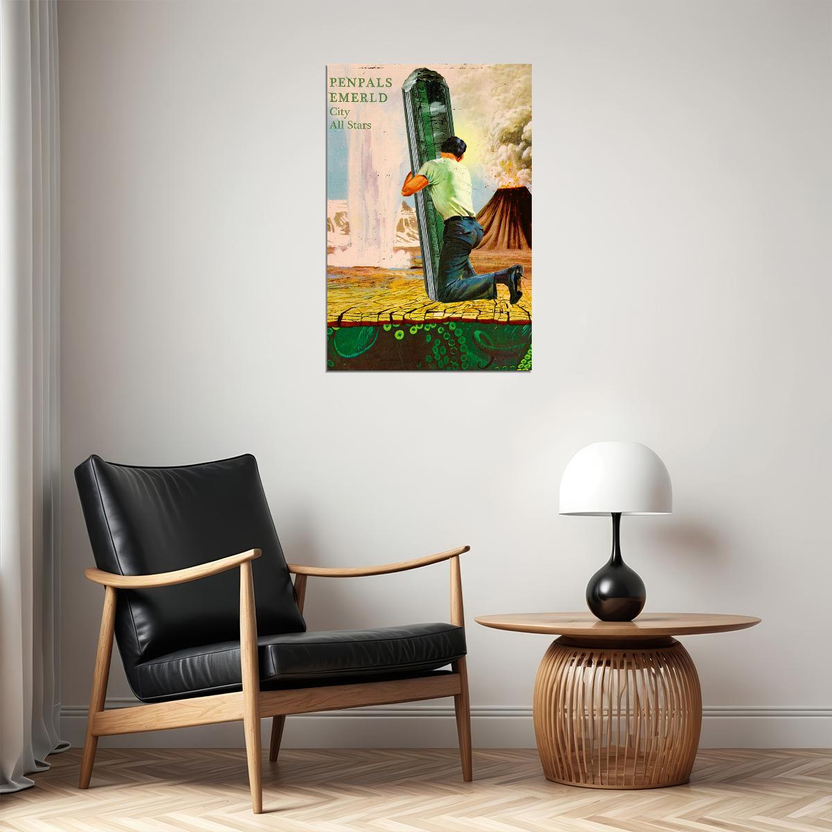 Penpals And Emerldcity Music Album Cover Poster Wall Art Print Home Wall Decor - xonomax