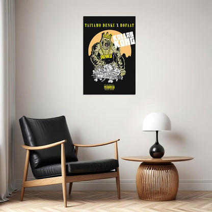 Taiyamo Denku Bo Faat Beatz Kollab Kong Musoc Album Poster Wall Art Print Home Wall Decor - xonomax