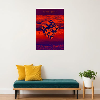 Waterr And K-sluggahon On My Square Music Album Poster Wall Art Print Home Wall Decor - xonomax