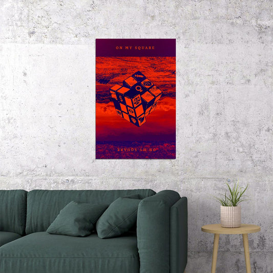 Waterr And K-sluggahon On My Square Music Album Poster Wall Art Print Home Wall Decor - xonomax