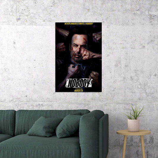 Never Underestimate A Nobody Movie Drama Poster Wall Art Print Home Wall Decor