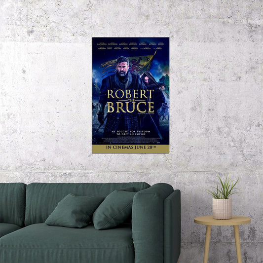 Robert The Bruce 2020 Movie Drama Poster Wall Art Print Home Wall Decor