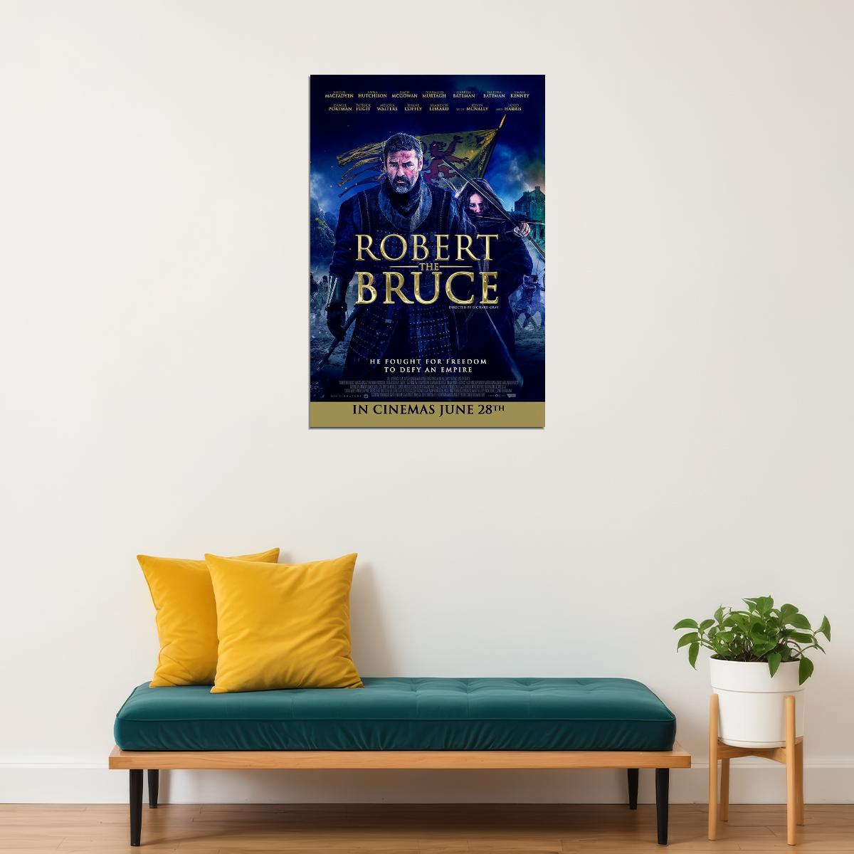 Robert The Bruce 2020 Movie Drama Poster Wall Art Print Home Wall Decor - xonomax