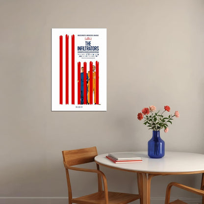 The Infiltrators Movie 2020 Drama Poster Wall Art Print Home Wall Decor - xonomax