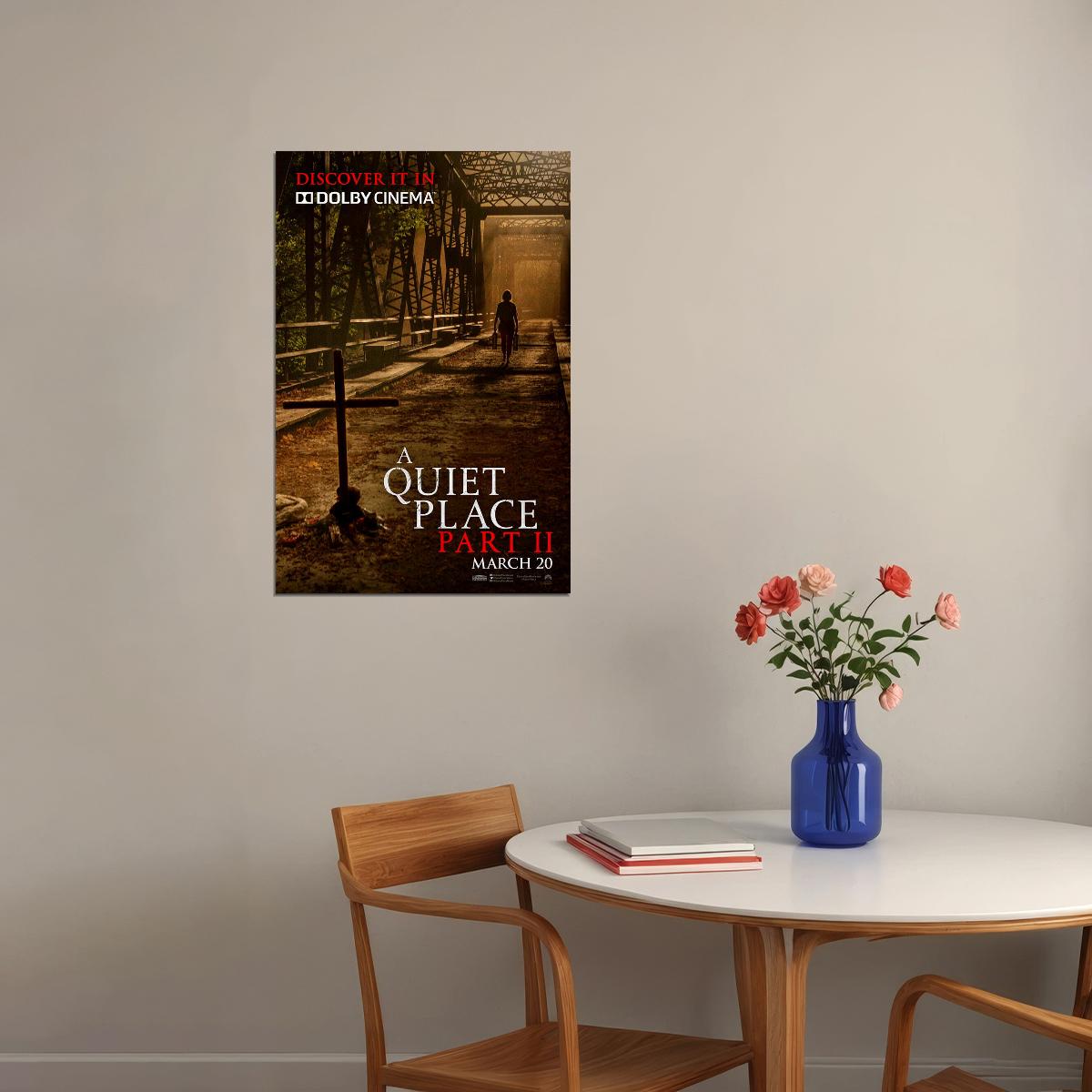 A Quiet Place Part Ii Movie 2020 Horror Drama Poster Wall Art Print Home Wall Decor - xonomax