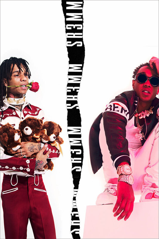 Rae Sremmurd Sr3mm 2020 Rap Album Singer Musicians Poster Wall Art Print Home Wall Decor - xonomax