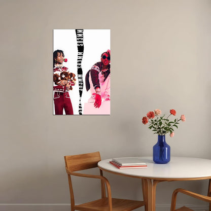 Rae Sremmurd Sr3mm 2020 Rap Album Singer Musicians Poster Wall Art Print Home Wall Decor - xonomax