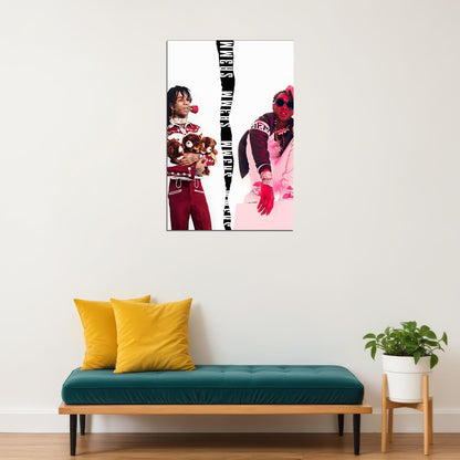 Rae Sremmurd Sr3mm 2020 Rap Album Singer Musicians Poster Wall Art Print Home Wall Decor - xonomax