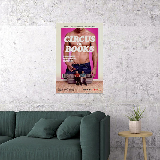 Circus Of Books Tv Movie 2020 Documentary History Poster Wall Art Print Home Wall Decor