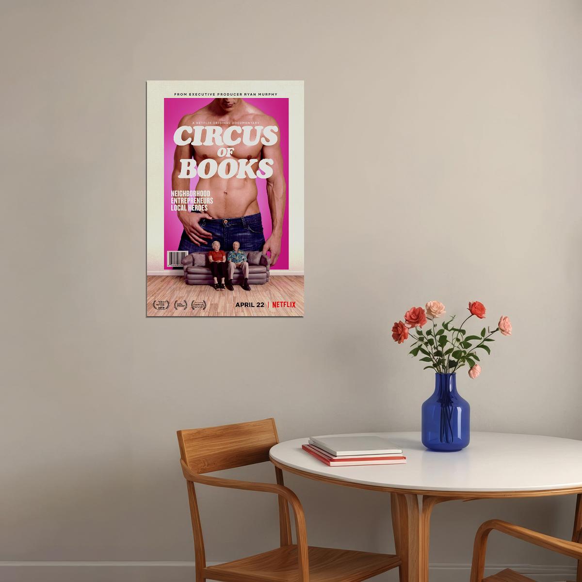 Circus Of Books Tv Movie 2020 Documentary History Poster Wall Art Print Home Wall Decor - xonomax