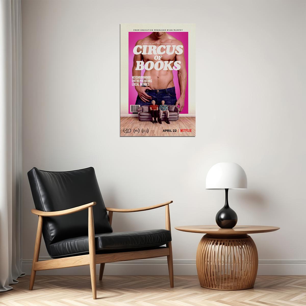Circus Of Books Tv Movie 2020 Documentary History Poster Wall Art Print Home Wall Decor - xonomax