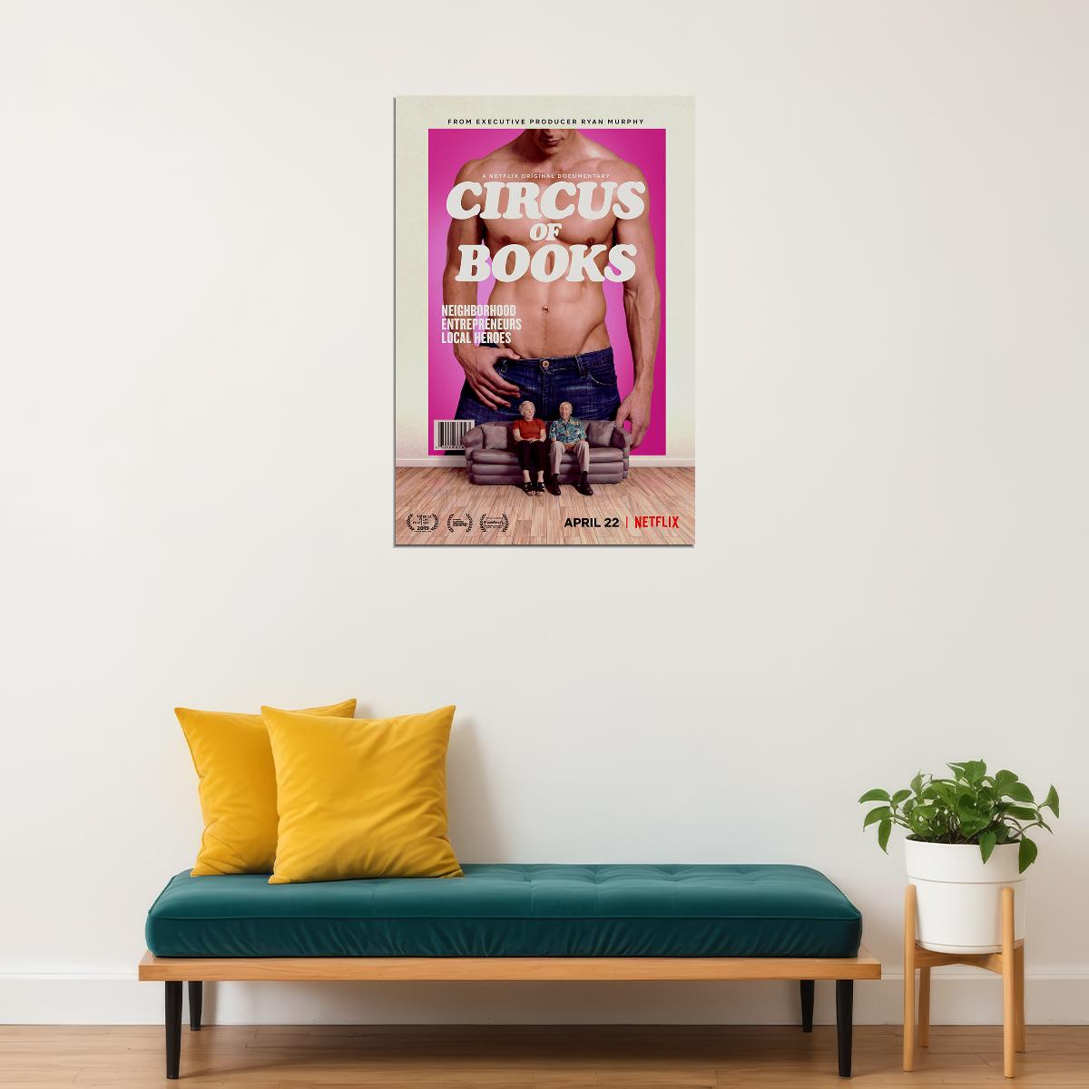 Circus Of Books Tv Movie 2020 Documentary History Poster Wall Art Print Home Wall Decor - xonomax