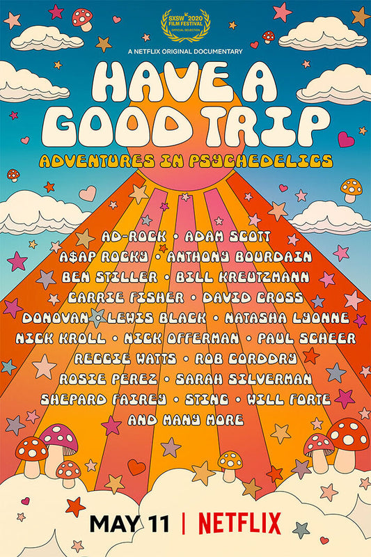 Have A Good Trip Psychedelics Tv Movie 2020 Poster Wall Art Print Home Wall Decor