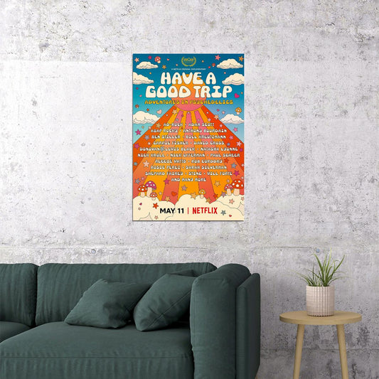 Have A Good Trip Psychedelics Tv Movie 2020 Poster Wall Art Print Home Wall Decor