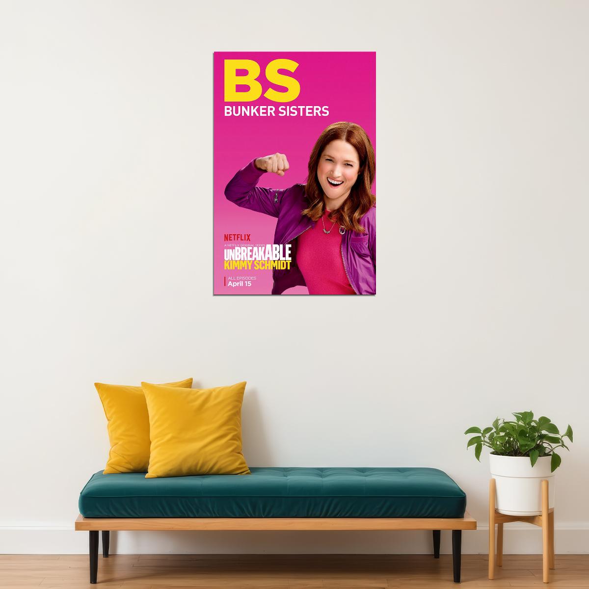 Unbreakable Kimmy Schmidt Tv Movie 2020 Poster Wall Art Print Home Wall Decor - xonomax
