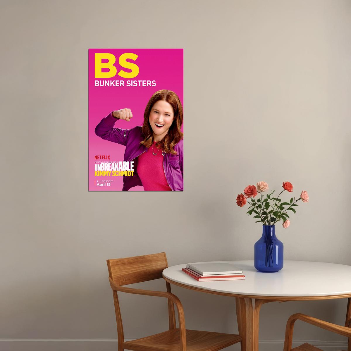 Unbreakable Kimmy Schmidt Tv Movie 2020 Poster Wall Art Print Home Wall Decor - xonomax