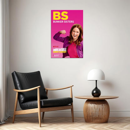Unbreakable Kimmy Schmidt Tv Movie 2020 Poster Wall Art Print Home Wall Decor - xonomax