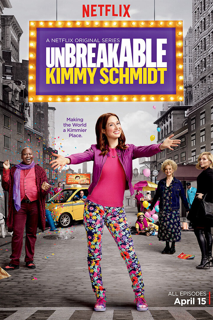 Unbreakable Kimmy Schmidt Tv Movie 2020 Poster Wall Art Print Home Wall Decor - xonomax
