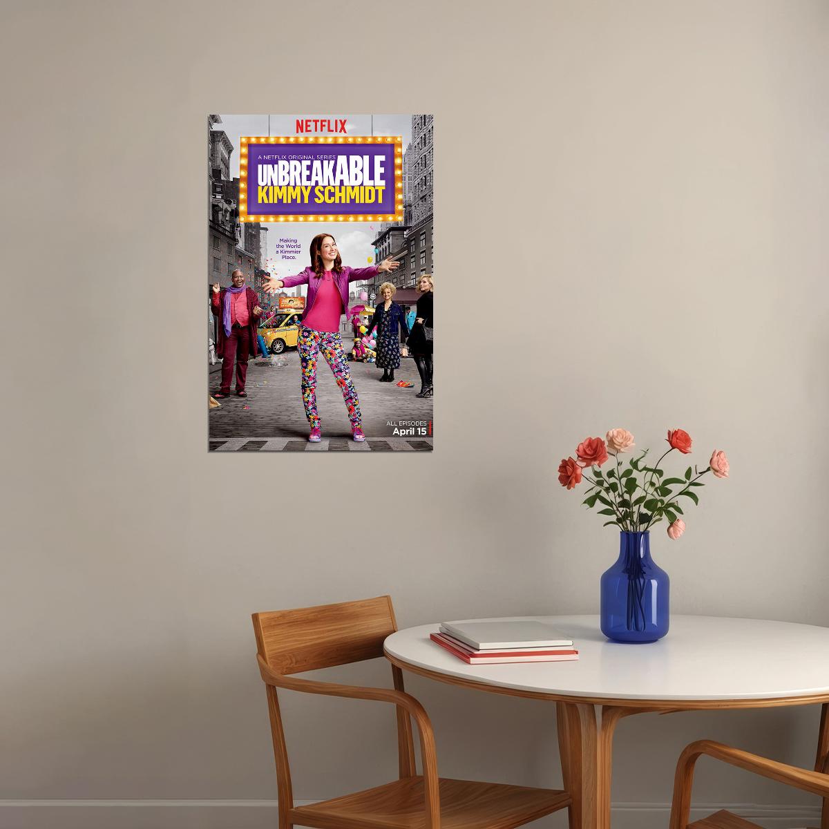 Unbreakable Kimmy Schmidt Tv Movie 2020 Poster Wall Art Print Home Wall Decor - xonomax