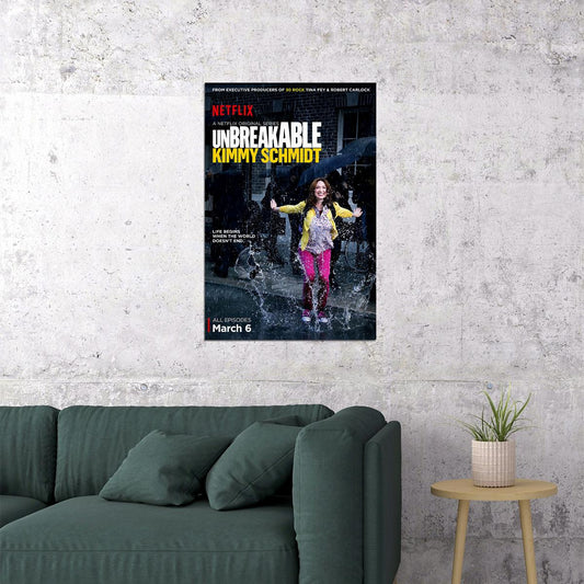 Unbreakable Kimmy Schmidt Tv Movie 2020 Comedy Poster Wall Art Print Home Wall Decor