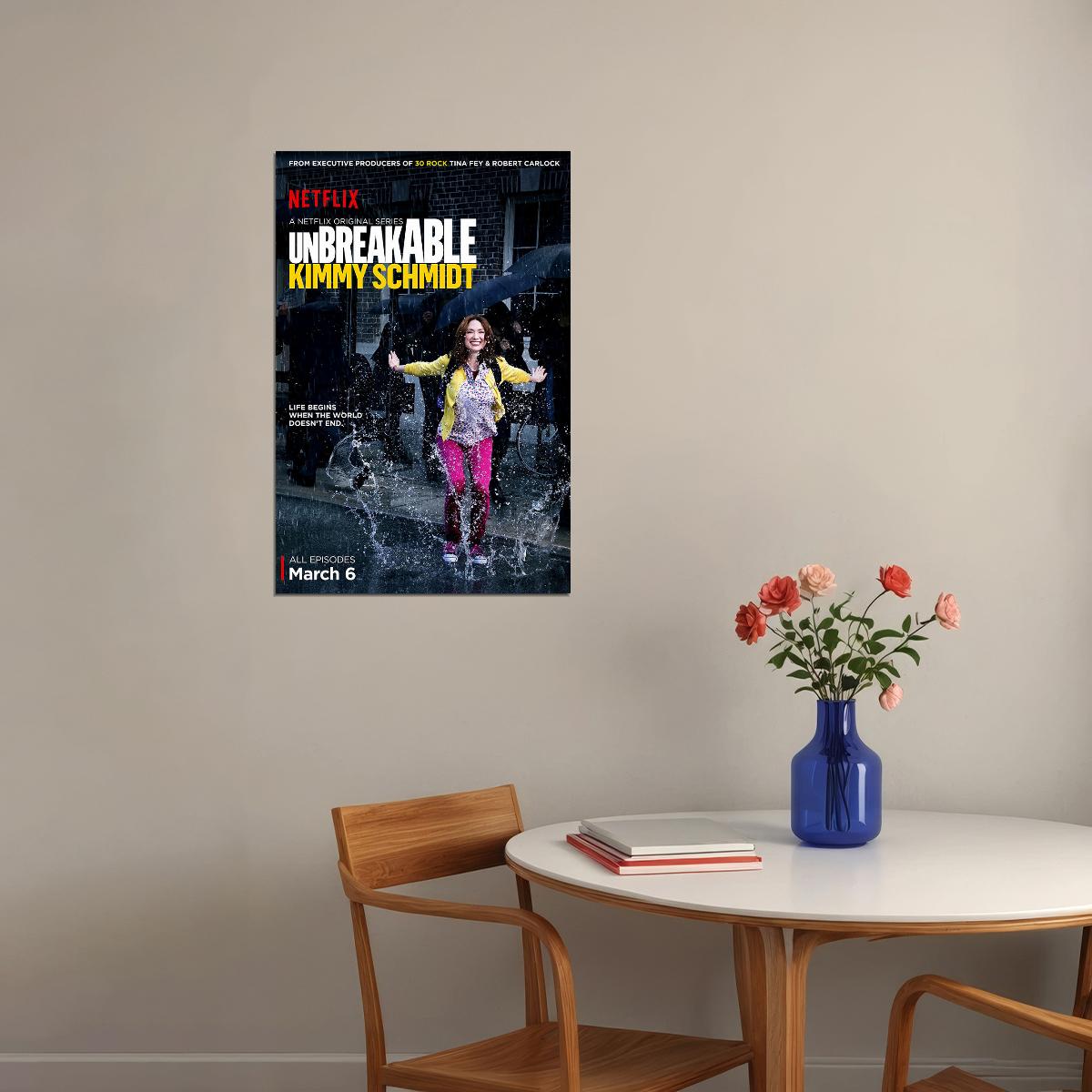 Unbreakable Kimmy Schmidt Tv Movie 2020 Comedy Poster Wall Art Print Home Wall Decor - xonomax
