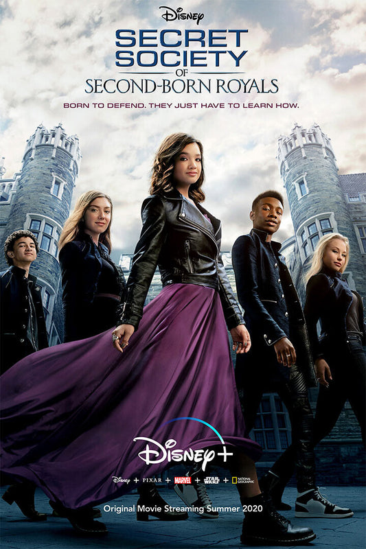 Secret Society Of Second Born Royals Tv Movie Poster Wall Art Print Home Wall Decor