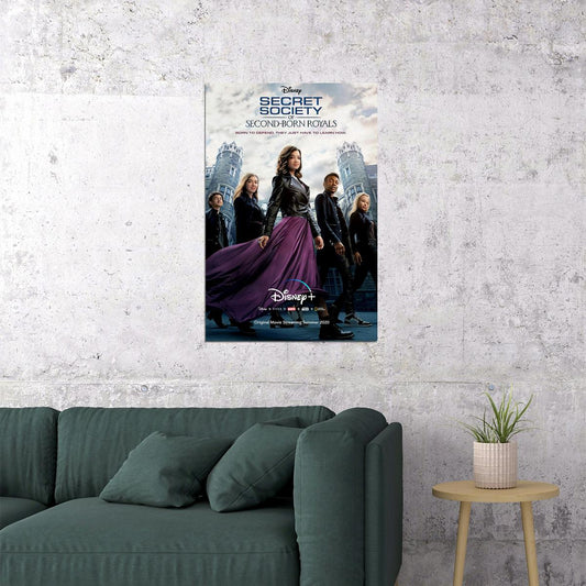 Secret Society Of Second Born Royals Tv Movie Poster Wall Art Print Home Wall Decor