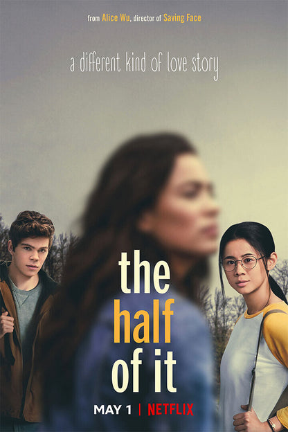 The Half Of It Tv Movie 2020 Comedy Romamntic Poster Wall Art Print Home Wall Decor - xonomax