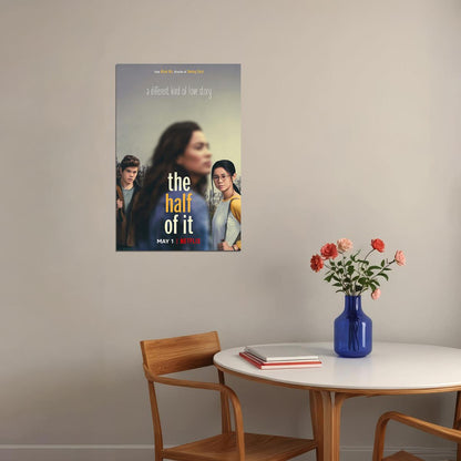 The Half Of It Tv Movie 2020 Comedy Romamntic Poster Wall Art Print Home Wall Decor - xonomax