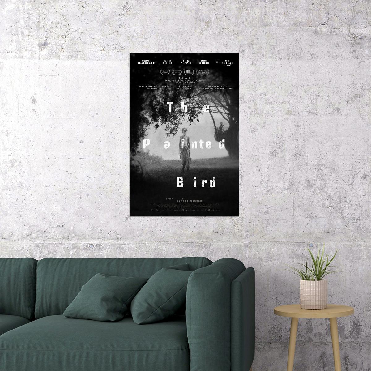 The Painted Bird Movie 2020 Drama Poster Wall Art Print Home Wall Decor - xonomax