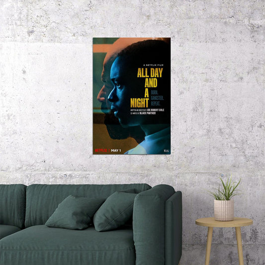All Day And A Night Tv Movie 2020 Poster Wall Art Print Home Wall Decor