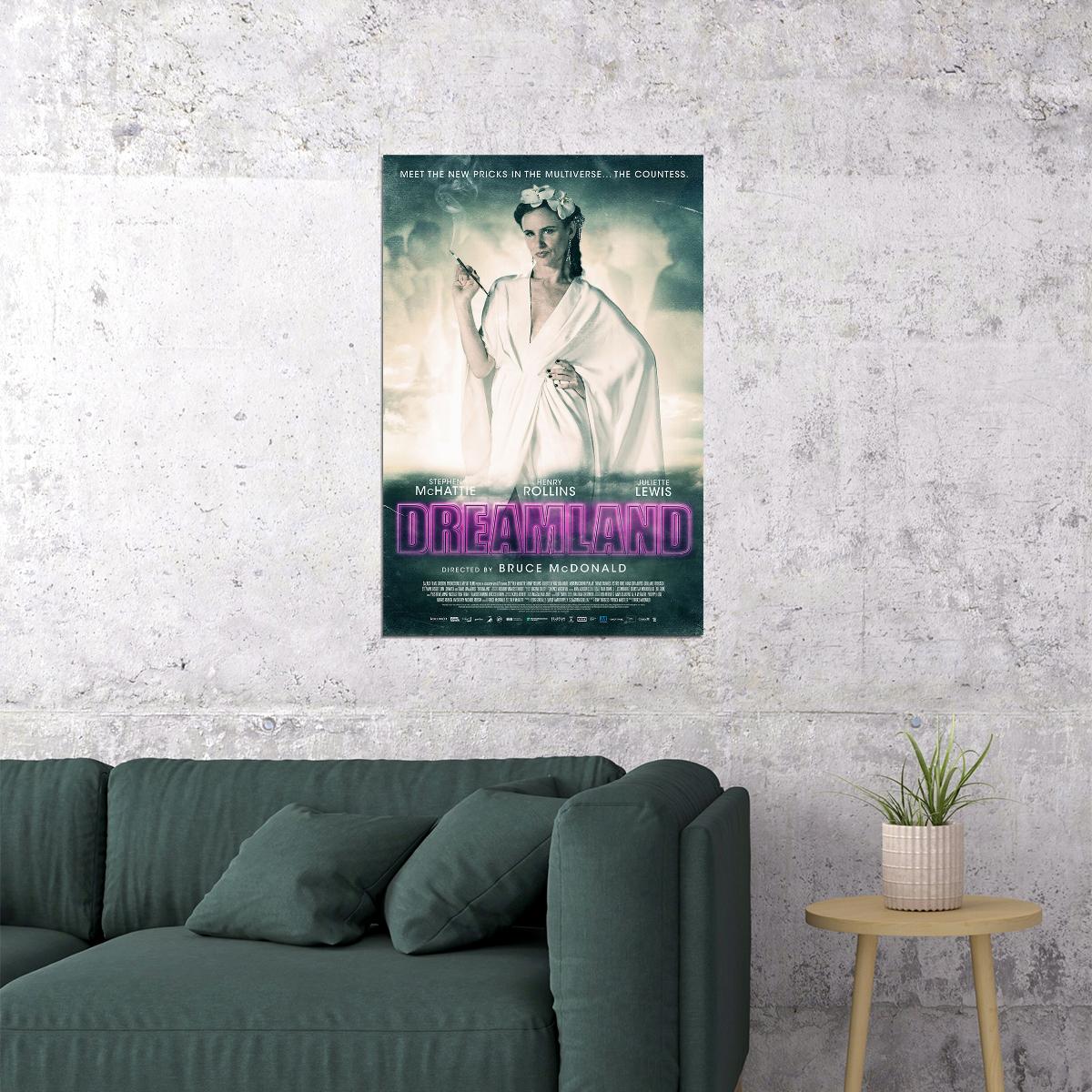 Dreamland 2020 Movie Drama Thriller Poster Wall Art Print Home Wall Decor