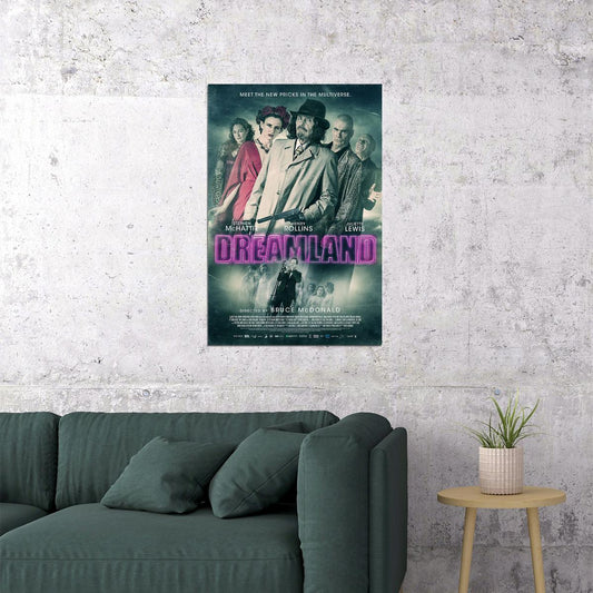 Dreamland 2020 Movie Adentures Drama Poster Wall Art Print Home Wall Decor
