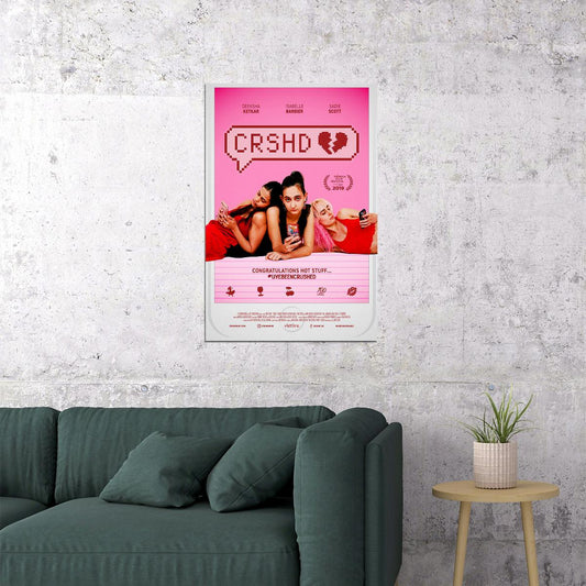 Crshd 2020 Movie Comedy Dram Poster Wall Art Print Home Wall Decor