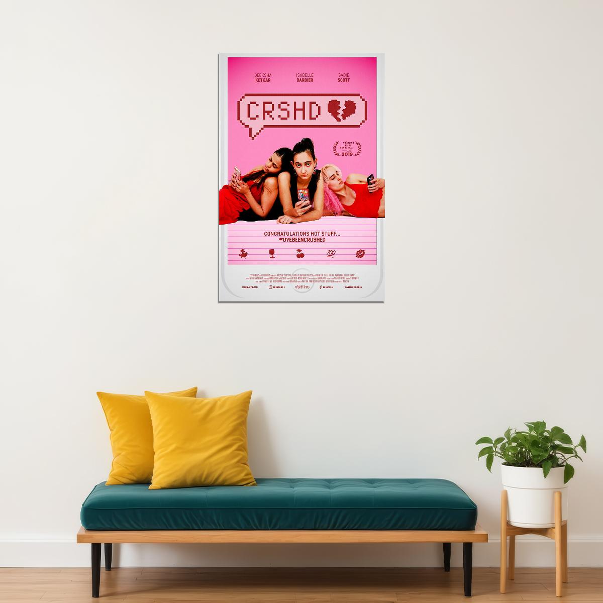 Crshd 2020 Movie Comedy Dram Poster Wall Art Print Home Wall Decor
