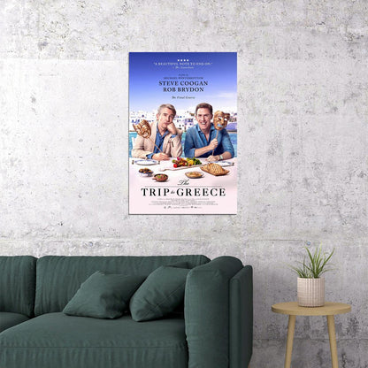 The Trip To Greece Movie 2020 Comedy Drama Actors Poster Wall Art Print Home Wall Decor