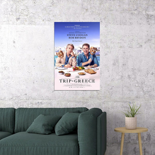 The Trip To Greece Movie 2020 Comedy Drama Actors Poster Wall Art Print Home Wall Decor
