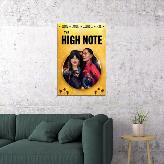 The High Note Movie Musical Drama Music Romantic Poster Wall Art Print Home Wall Decor