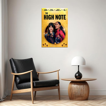 The High Note Movie Musical Drama Music Romantic Poster Wall Art Print Home Wall Decor