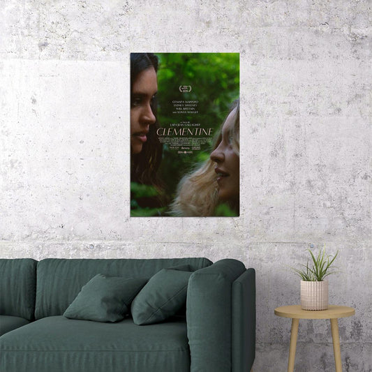 Clementine Movie 2020 Dram Complex Relationships Poster Wall Art Print Home Wall Decor