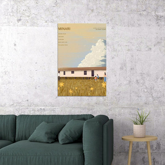 Minari Movie Adventure Drama Poster Wall Art Print Home Wall Decor