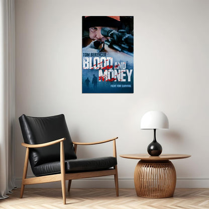 Blood And Money 2020 Movie Tom Berenger Thriller Poster Wall Art Print Home Wall Decor