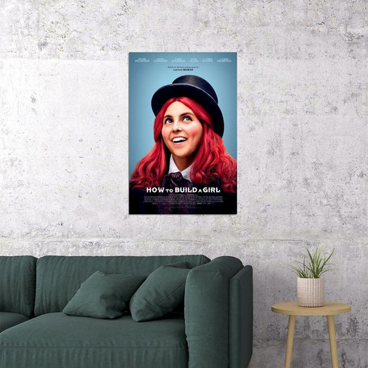 How To Build A Girl Movie 2020 Comedy Journalist Poster Wall Art Print Home Wall Decor