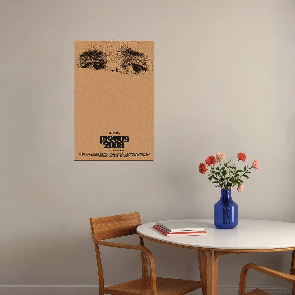 Moving In 2008 Movie Dram Family Tragedy Dark Eyes Poster Wall Art Print Home Wall Decor