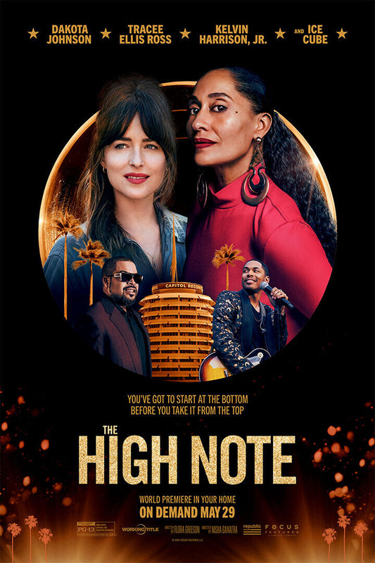 The High Note 2020 Movie Drama Music Romantic Poster Wall Art Print Home Wall Decor