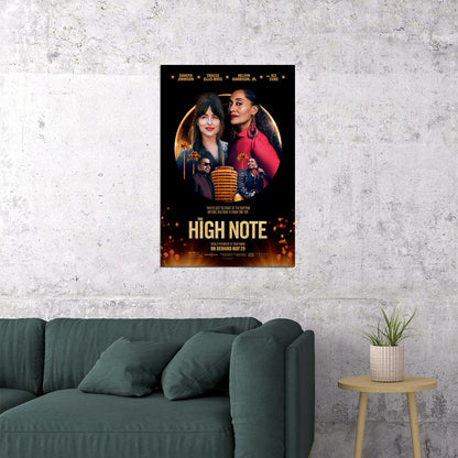 The High Note 2020 Movie Drama Music Romantic Poster Wall Art Print Home Wall Decor