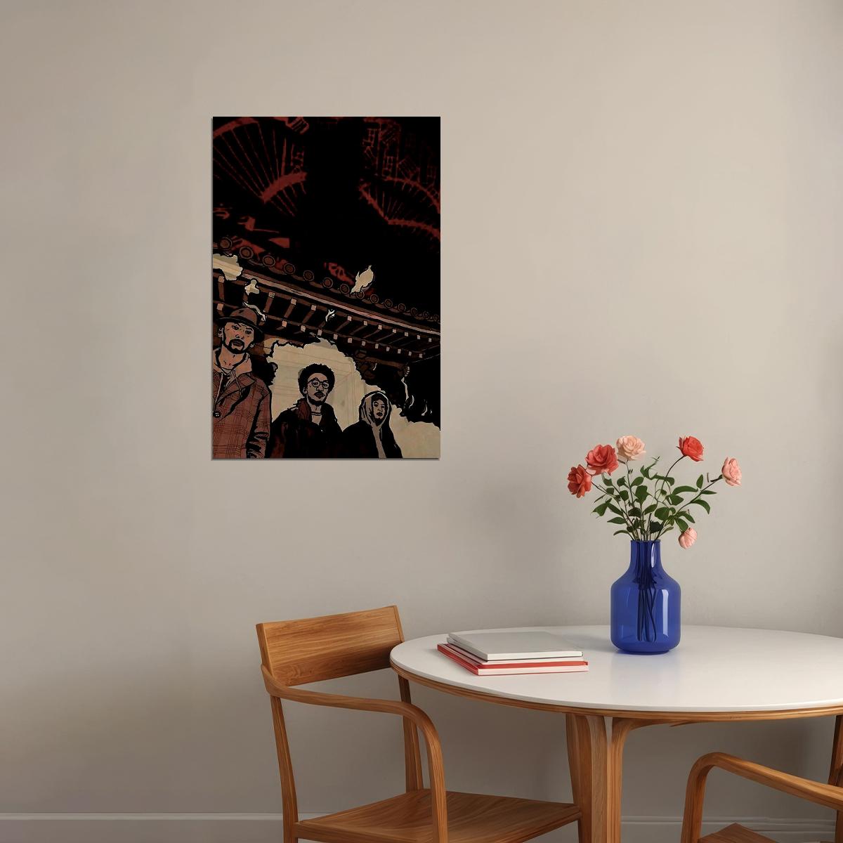 Budamunk Epic And Shinobi Gates To The East Musicians Poster Wall Art Print Home Wall Decor - xonomax