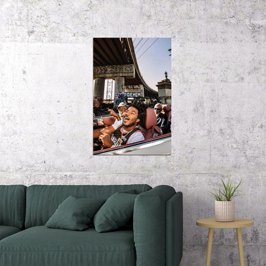 Mozzy Beyond Bulletproof Music Album Singer Songs Poster Wall Art Print Home Wall Decor - xonomax