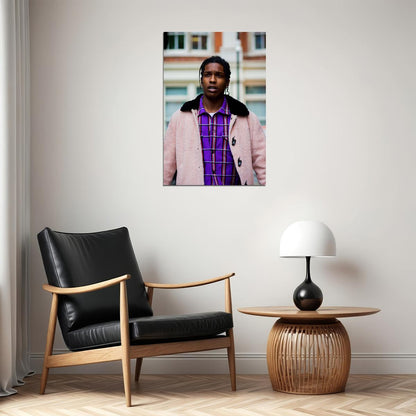 Asap Rocky Hip Hop Rapper Musician Singer Poster Wall Art Print Home Wall Decor - xonomax