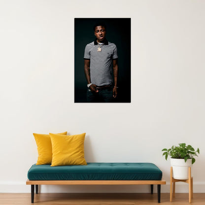 Young Boy Never Broke Again Hip Hop Rap Singer Poster Wall Art Print Home Wall Decor - xonomax